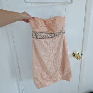 NWT Vintage Sue Wong Blush Nocturne Dress